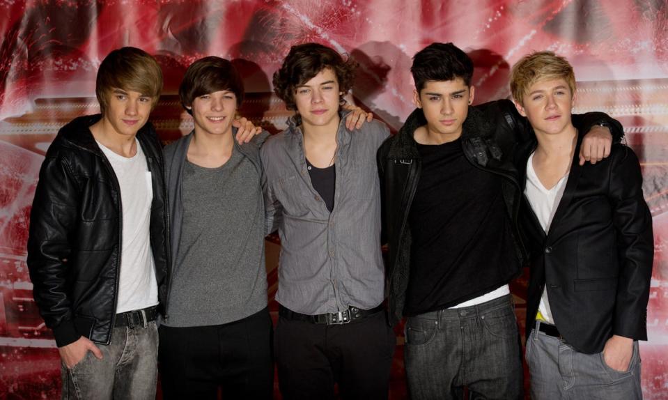 One Direction originally shot to fame on TV talent show The X Factor in 2010 (Getty Images)