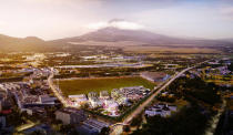 A futuristic utopia nestled at the base of an active volcano is gearing up to welcome its first inhabitants in what's being billed as a groundbreaking 'mass experiment.' Conceived by automobile giant Toyota, Woven City is located mere miles from Japan's iconic Mount Fuji and has been under development since 2021.