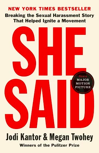 <p>She Said: Breaking the Sexual Harassment Story That Helped Ignite a Movement</p><p>bookshop.org</p><p>$16.74</p><p><a href="https://go.redirectingat.com?id=74968X1596630&url=https%3A%2F%2Fbookshop.org%2Fp%2Fbooks%2Fshe-said-breaking-the-sexual-harassment-story-that-helped-ignite-a-movement-jodi-kantor%2F12087798&sref=https%3A%2F%2Fwww.cosmopolitan.com%2Fentertainment%2Fmovies%2Fa42136660%2Fwhere-to-watch-stream-she-said%2F" rel="nofollow noopener" target="_blank" data-ylk="slk:Shop Now;elm:context_link;itc:0;sec:content-canvas" class="link ">Shop Now</a></p><span class="copyright">Bookshop</span>