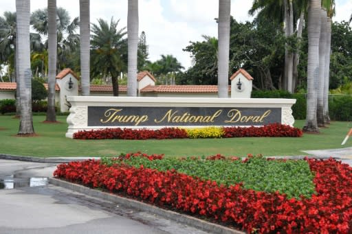 President Donald Trump says he could host the 2020 summit of G7 leaders at his own Trump National Doral golf resort in Miami