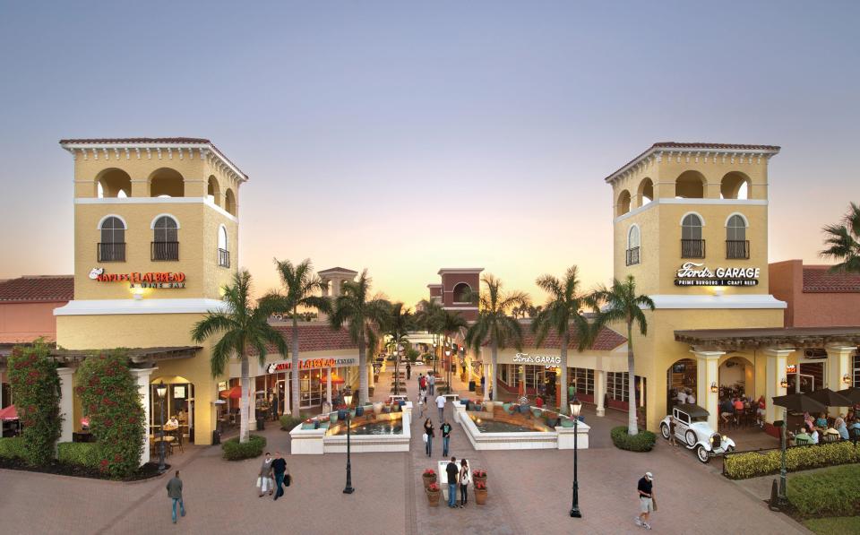 A view of Miromar Outlets in Estero.