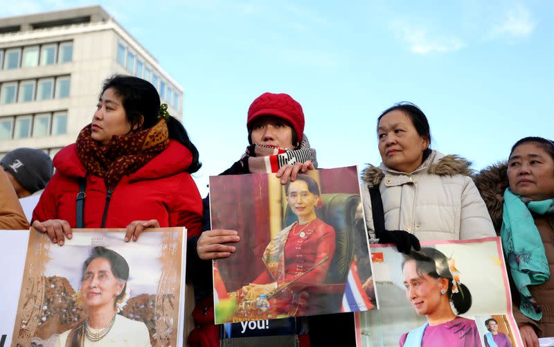 Court hearings in case against Myanmar on alleged genocide of Rohingya, at the ICJ in The Hague