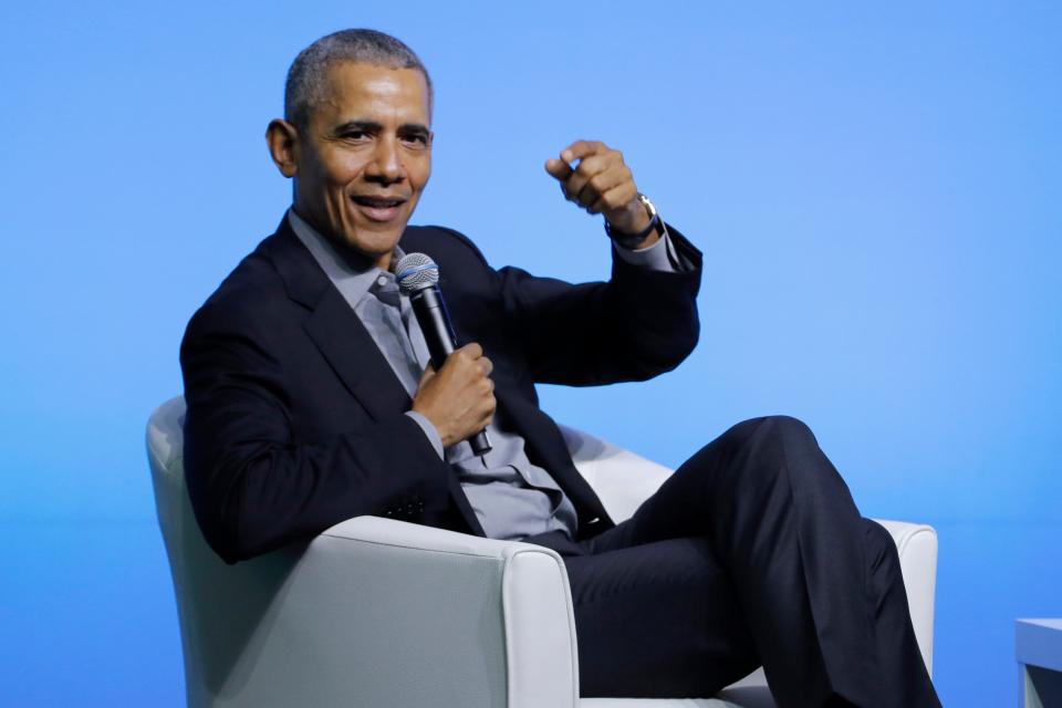 Former U.S. President Barack Obama in Kuala Lumpur, Malaysia on Dec. 13, 2019.