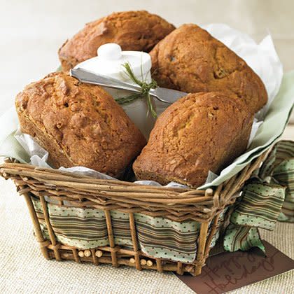 Mini Pumpkin Spice Loaves