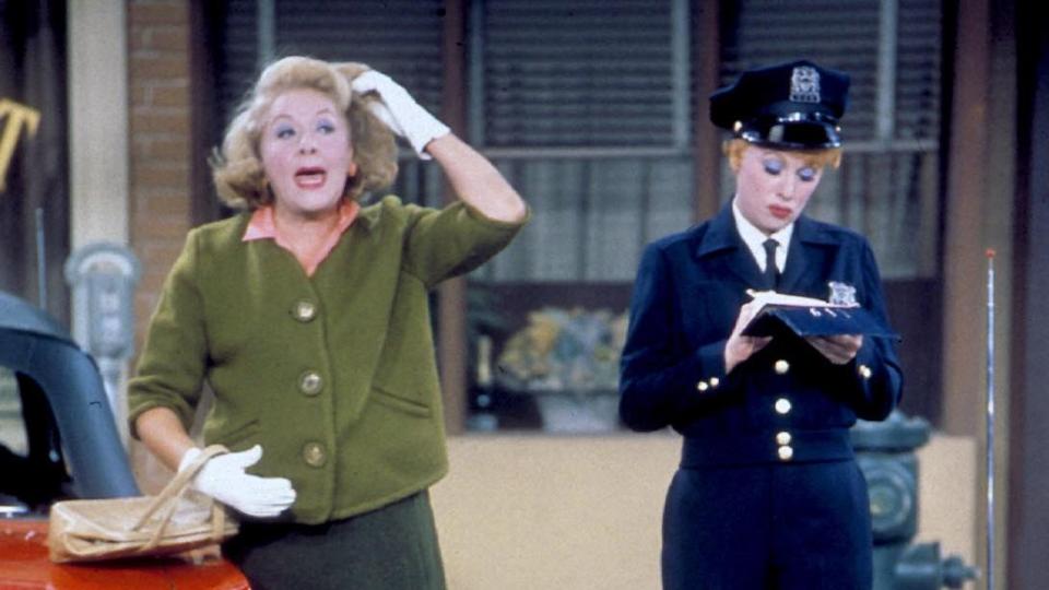 Vivian Vance and Lucille Ball