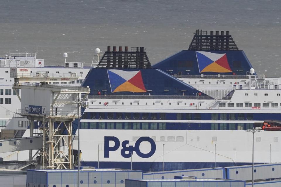 P&O ferries have indicated that its full service between Larne and Cairnryan has resumed (Gareth Fuller/PA) (PA Wire)
