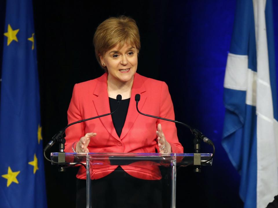 SNP leader and Scotland’s first minister Nicola Sturgeon (PA)