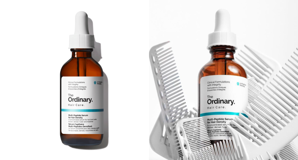 Save 23% on The Ordinary Multi-Peptide Serum for Hair Density.