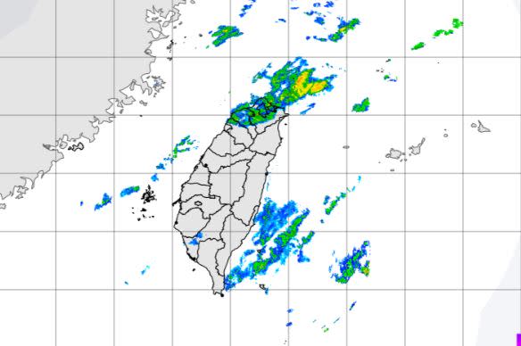 氣象局提醒週五起應慎防午後雷陣雨。（圖／氣象局）