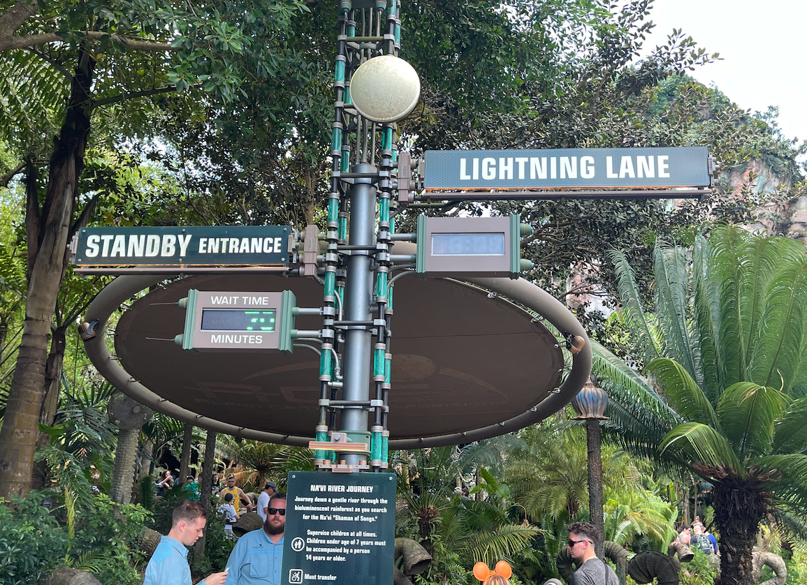 Attractions throughout Walt Disney World are now divided into a standby line and a 