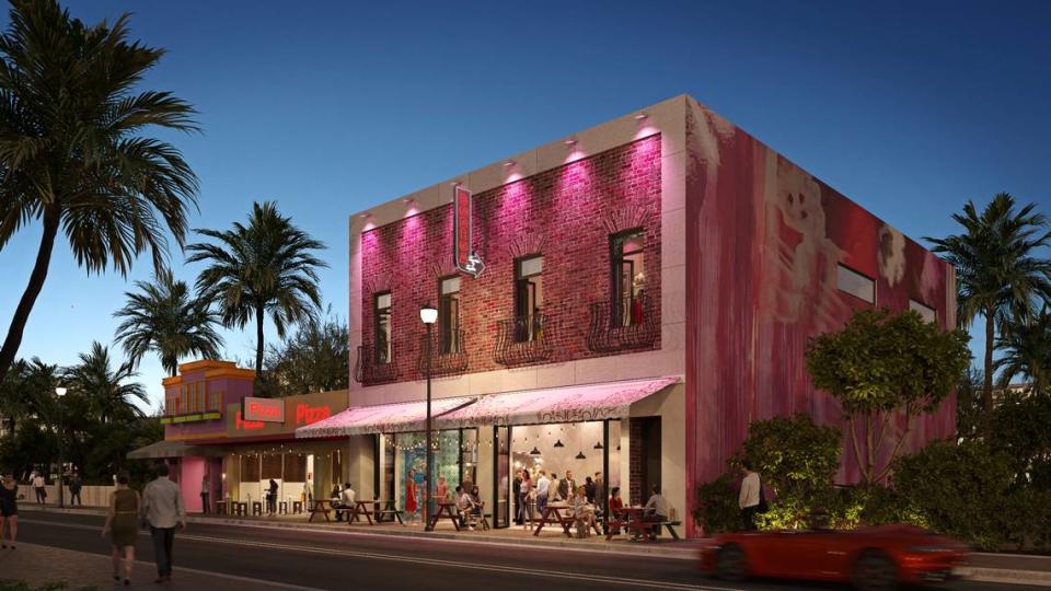 A rendering of the West Palm Beach Bodega Taqueria y Tequila, which will be located at 118 S. Clematis St.