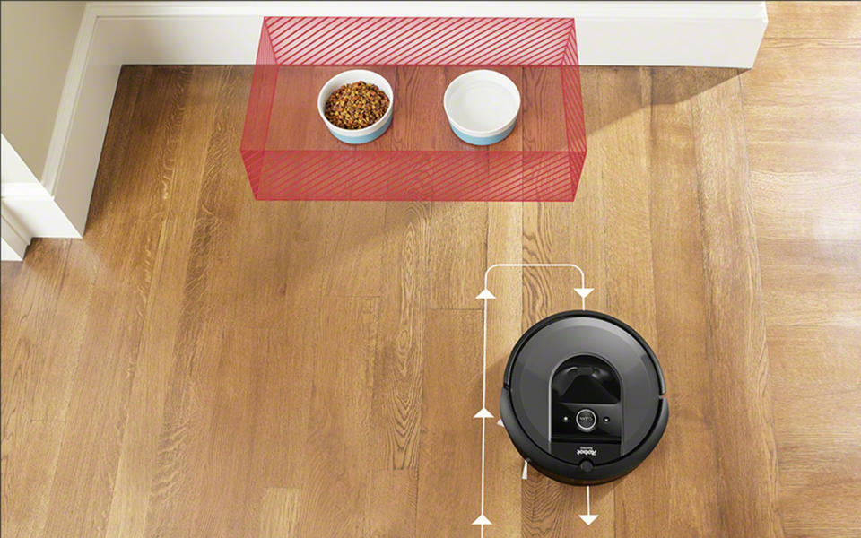 Roombas can map out areas with the most dirt and grime. (Photo: Amazon)