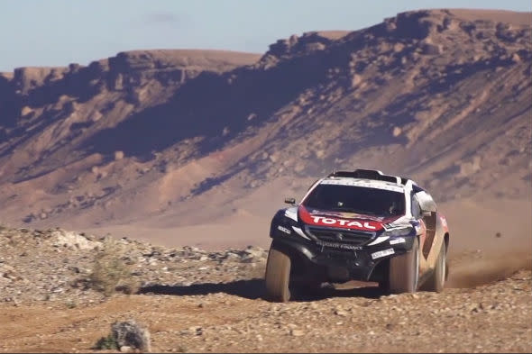 Peugeot Dakar Rally video