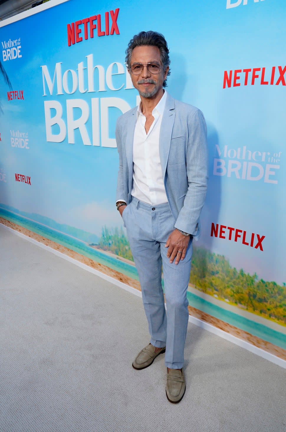 Benjamin Bratt attends the special screening of Mother of The Bride at The Bay Theater on May 08, 2024 in Pacific Palisades, California.