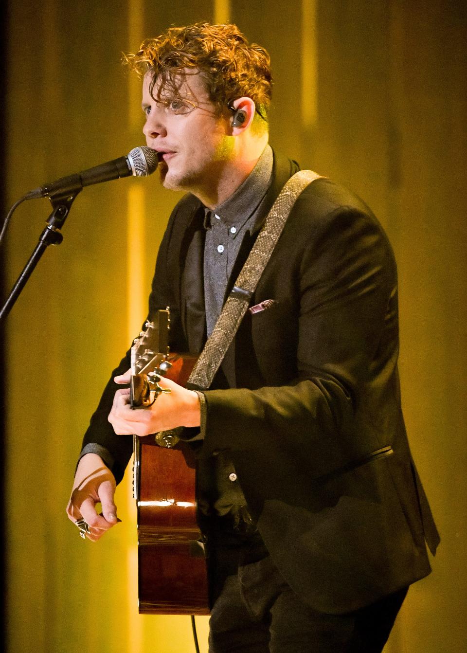 Anderson East performs during the 2018 Americana Honors and Awards show at the Ryman Auditorium in Nashville, Tenn., Wednesday, Sept. 12, 2018.