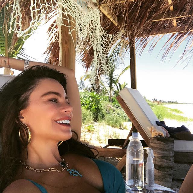 Sofía Vergara de vacaciones