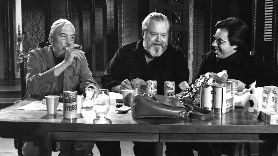 <p>This is just a power play. Netflix acquired the rights to Orson Welles's final film that was produced over 40 years ago. After legal issues, it was never finished, but the streaming giant changed that to prove that the impossible is possible. In 2018, an <em>actual</em> Orson Welles film came out, and is the perfect treat for any cinephile.</p><p><a class="link " href="https://www.netflix.com/watch/80085566?trackId=13752289&tctx=0%2C0%2Cd29acd85-fac7-4625-9374-3db9191b3bc4-96674506%2C%2C" rel="nofollow noopener" target="_blank" data-ylk="slk:Watch Now;elm:context_link;itc:0;sec:content-canvas">Watch Now</a></p>