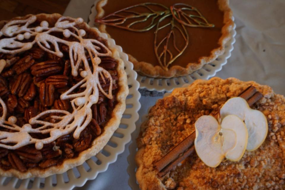 Confectionery Designs is a Rehoboth specialty bake shop at 462 Winthrop St. (Route 44) Rehoboth. Their Thanksgiving pies are epic beauties.