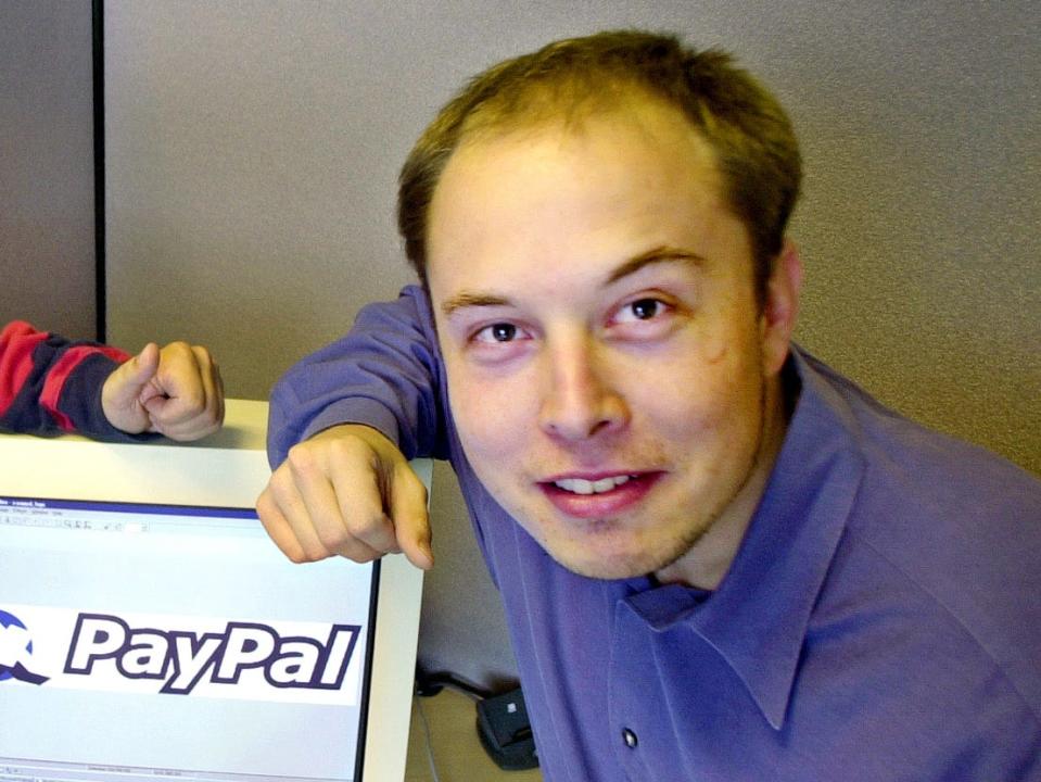 peter thiel elon musk early paypal