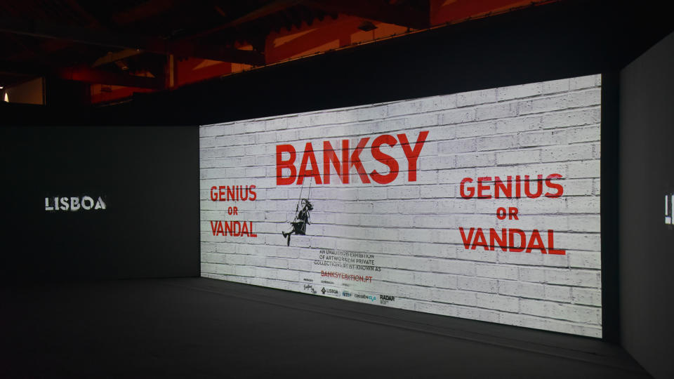 Banksy: In diesem Fall wohl eher Genie als Vandale. (Bild: Getty Images)
