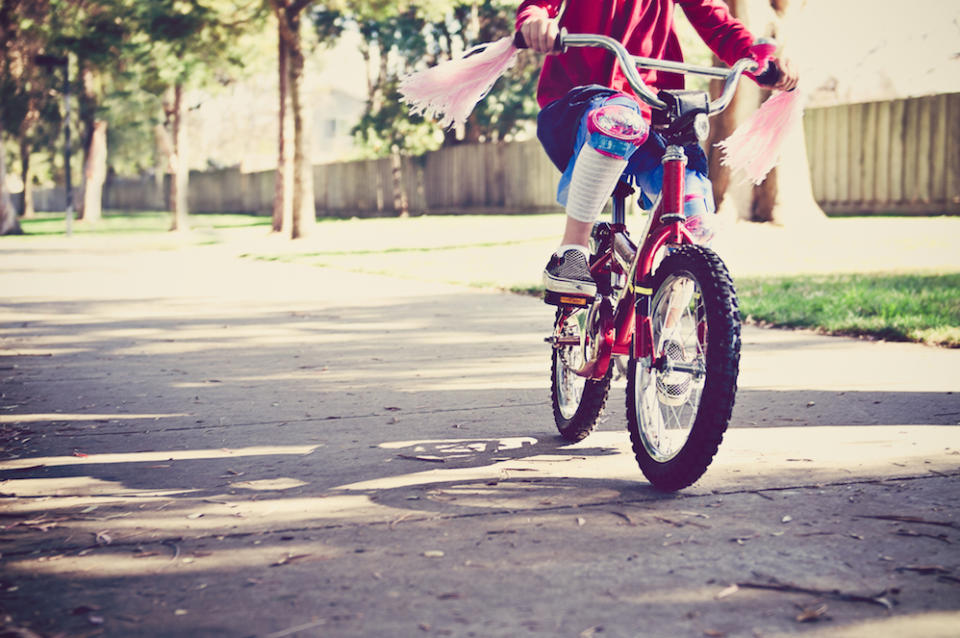 Thousands of miles of cycle paths are unsafe for children, says a charity (Picture: Getty)