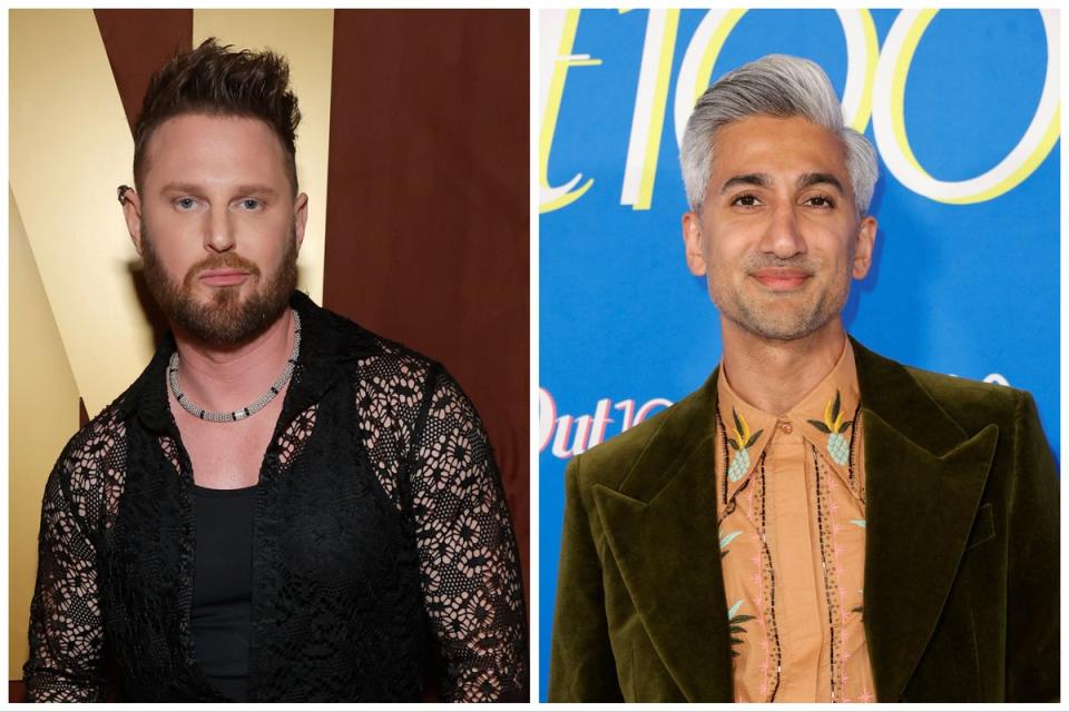 Queer Eye’s Bobby Berk (left) and Tan France (Getty)