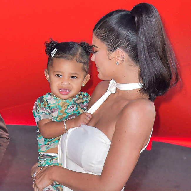 Stormi and Kylie Jenner credit:Bang Showbiz