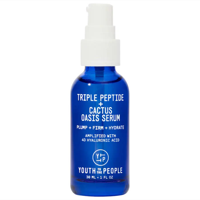 Youth To The People Triple Peptide Hydrating + Firming Oasis Serum. Image via Sephora.