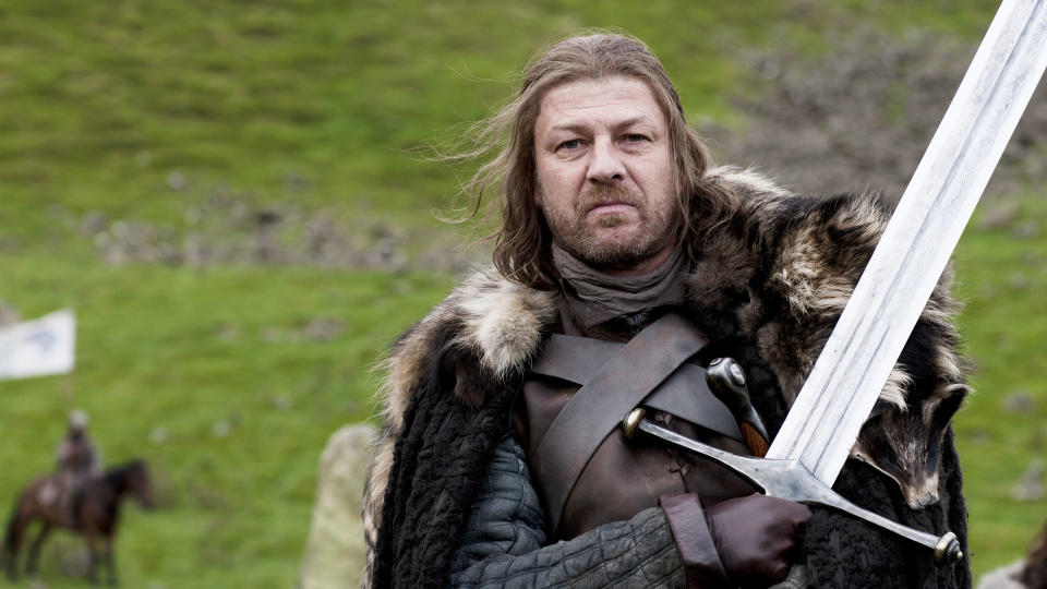 Sean Bean made his debut as Ned Stark in the Game of Thrones pilot episode. (HBO)