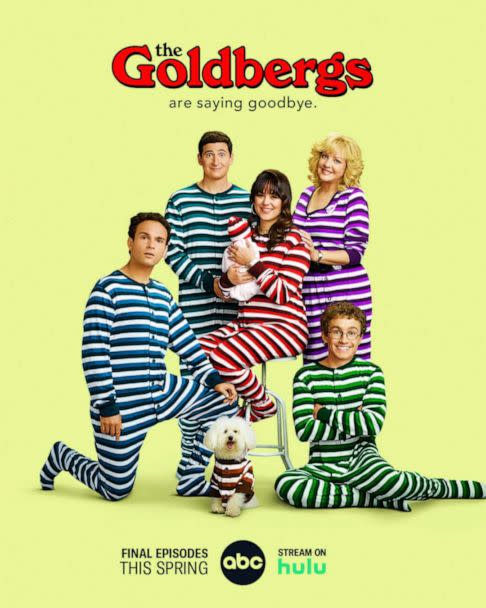 PHOTO: Troy Gentile, Sam Lerner, Hayley Orrantia, Wendi Mclendon-Covey and Sean Giambrone in a promo image for ABC's 'The Goldbergs.' (ABC)