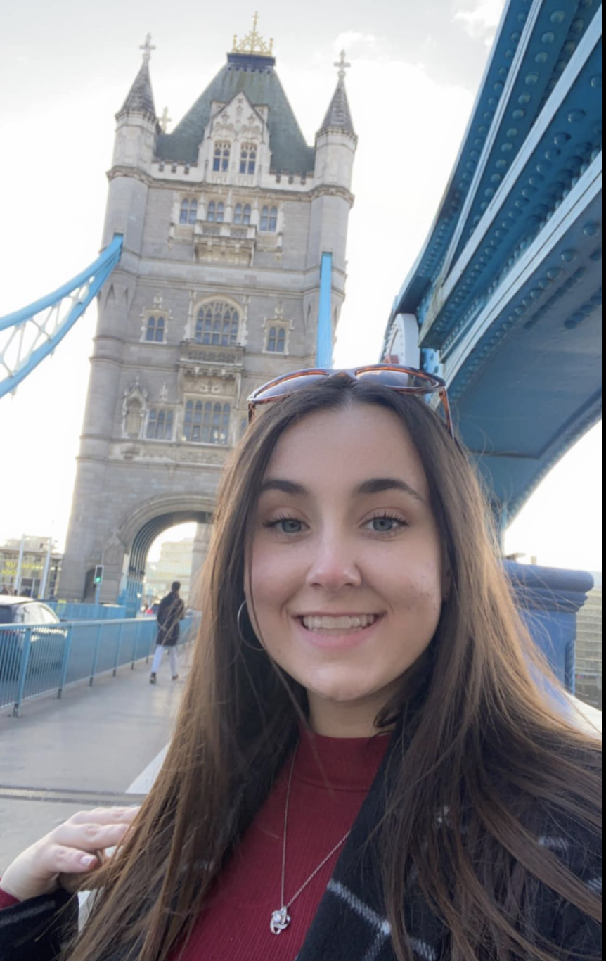 Ashley had visited London before her death (Facebook)