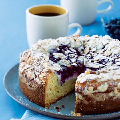 Blueberry-Cream Cheese Coffee Cake