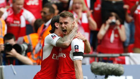 Aaron Ramsey Arsenal Chelsea FA Cup final