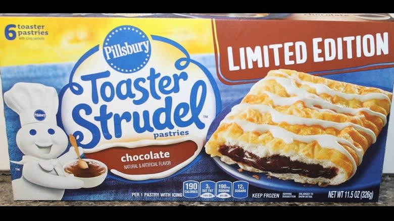 chocolate toaster strudel