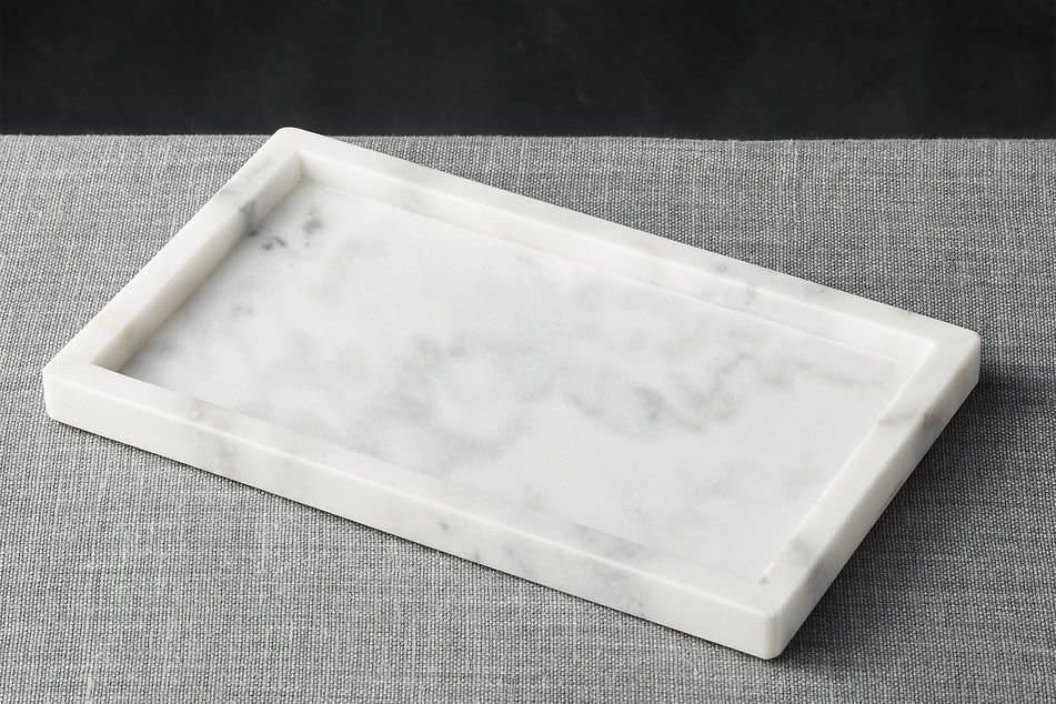 French Kitchen Marble Rectangle Tray