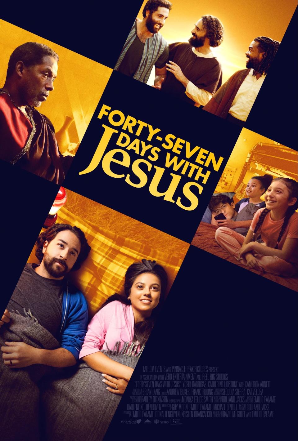 Poster for "Forty-Seven Days With Jesus."