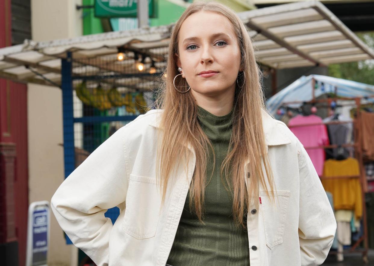 Rose Ayling-Ellis plays Frankie Lewis in 'EastEnders'. (BBC)