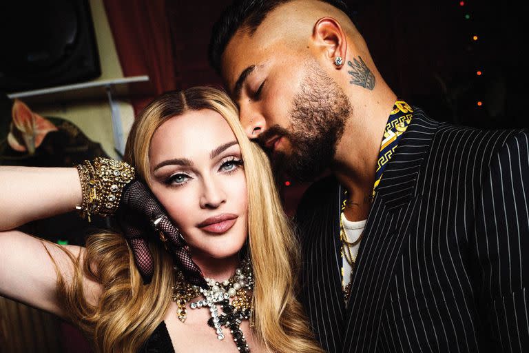 Madonna y Maluma, en Nueva York.