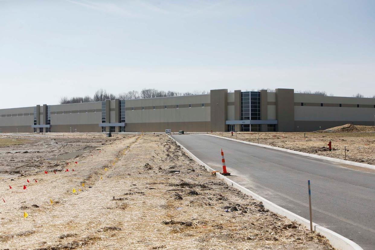 New industrial development takes shape in March 2022 on Gray Lane, off Seasons Road in Stow. Haydon Corporation on Monday announced plans to join companies in the growing business area developed by Ray Fogg Building Methods..