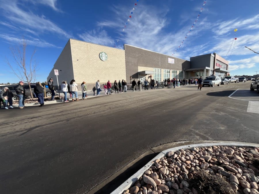 The front of the King Soopers in Falcon