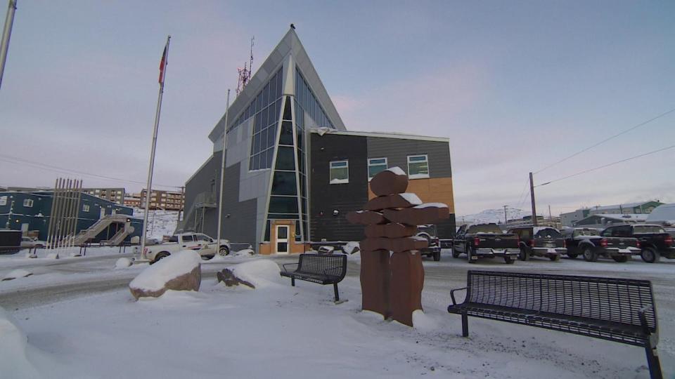 The RCMP detachment in Iqaluit. The trial of a former RCMP officer who worked for the Nunavut RCMP on a relief shift began today in Iqaluit. 