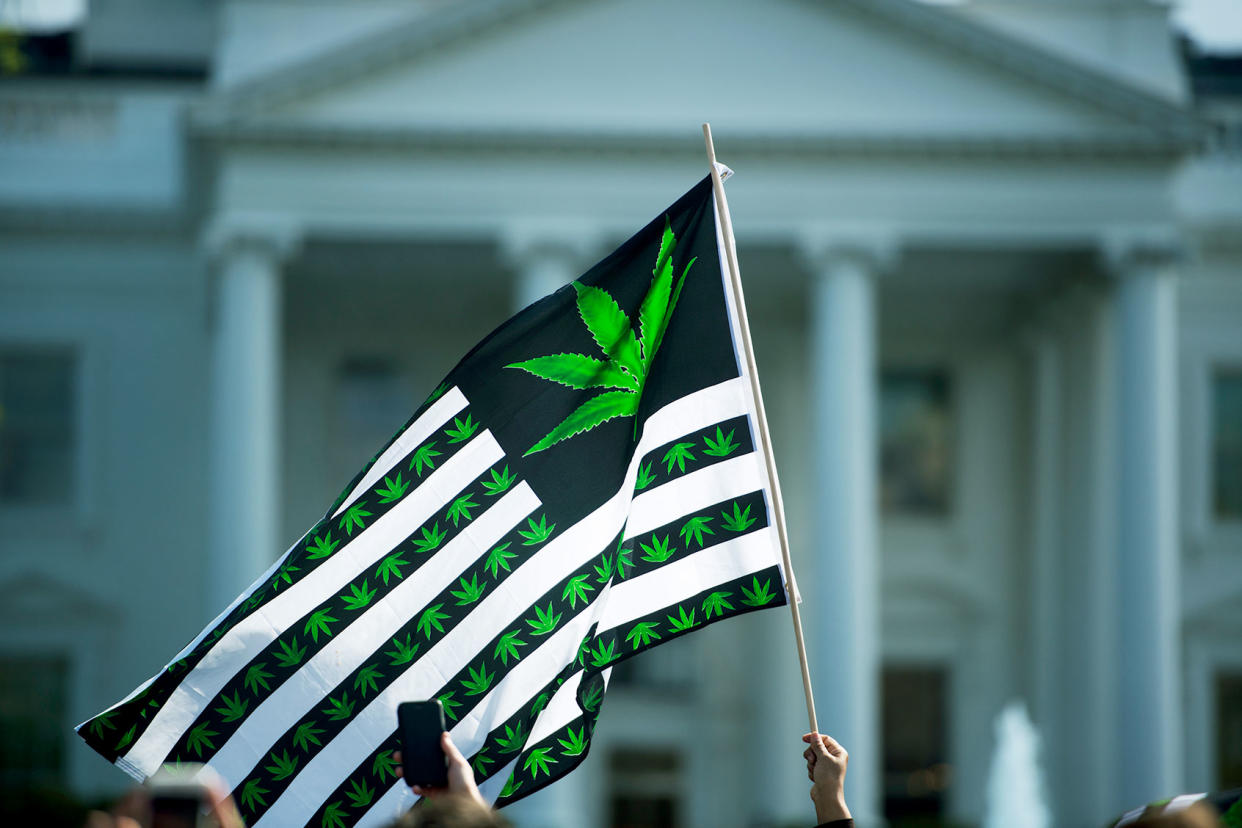 marijuana legalization rally outside white house Marvin Joseph/The Washington Post via Getty Images