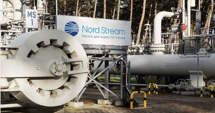 北溪一號陷入無限期維修，克里姆林宮嗆聲，除非停止制裁否則不會恢復供應天然氣。（圖／翻攝自Nord Stream AG）