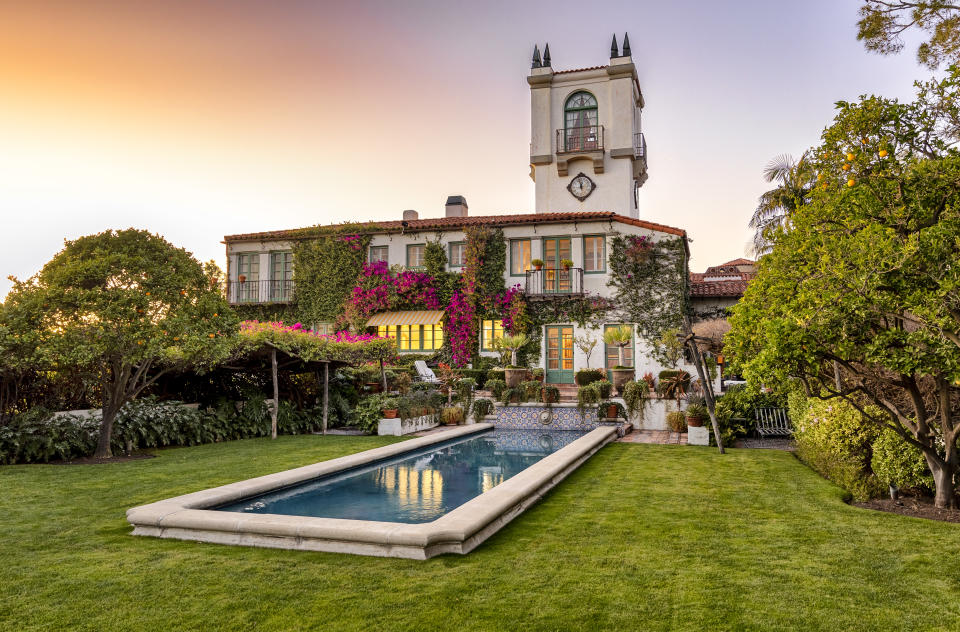 Castillo del Lago - Spanish-Style Mansion - Lake Hollywood - Former Home of Madonna