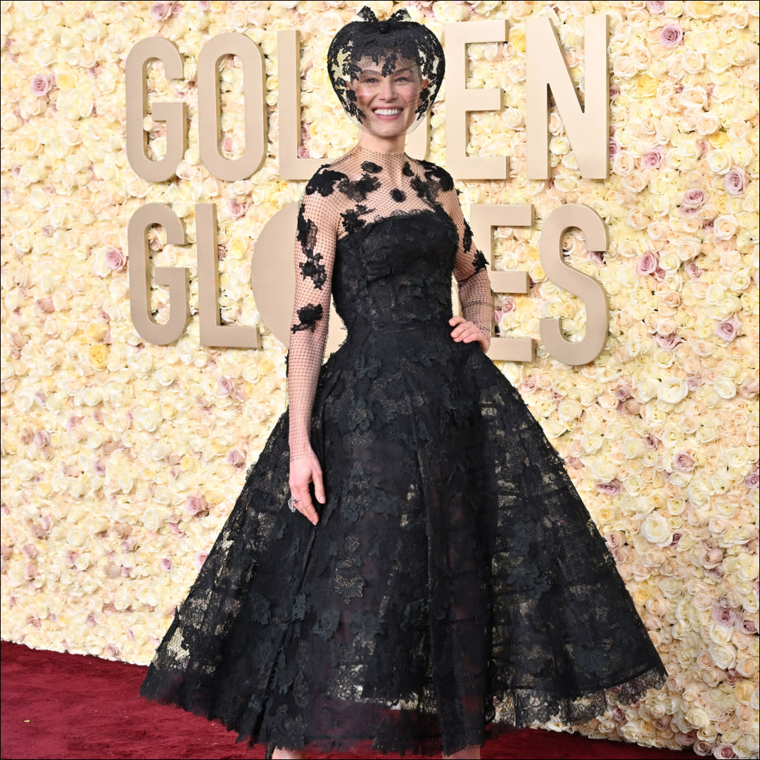  The best red carpet looks from the golden globes. 