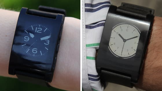 One of the most funded projects of the year, <a href="http://www.kickstarter.com/projects/597507018/pebble-e-paper-watch-for-iphone-and-android?ref=category" rel="nofollow noopener" target="_blank" data-ylk="slk:Pebble;elm:context_link;itc:0;sec:content-canvas" class="link ">Pebble</a> is a customizable watch that lets users download new watch faces, use sports and fitness apps and get notifications from their smartphone. Pebble connects to iPhone and Android smartphones using Bluetooth, alerting users with a silent vibration to incoming calls, emails and messages. If they choose, Pebble wearers can be alerted to a number of notifications, including Facebook messages, new tweets, weather updates and calendar alerts. The project raised more than $10 million from nearly 70,000 backers in less than six weeks.