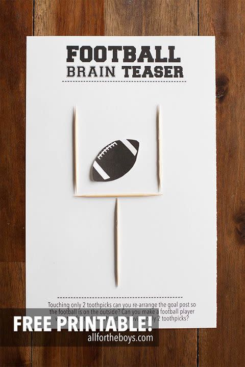 Football Brain Teaser