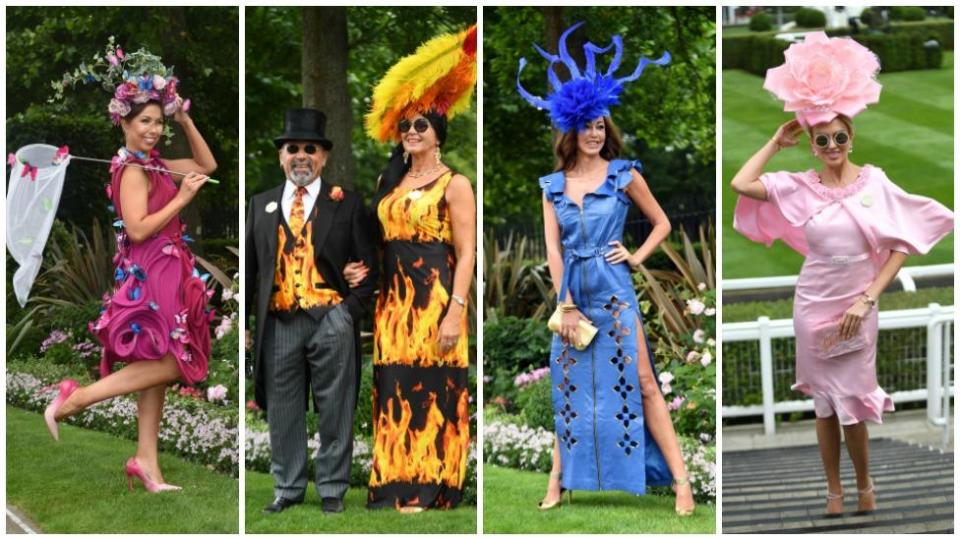 Whackiest outfits from Ladies Day at Ascot
