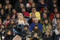 Figure Skating - ISU World Figure Skating Championships - Ladies Free Skate program - Boston, Massachusetts, United States - 02/04/16 - Rika Hongo of Japan competes. REUTERS/Brian Snyder