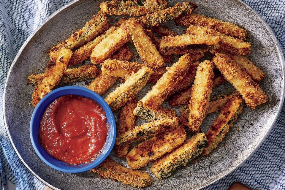 Oven-Fried Zucchini Sticks